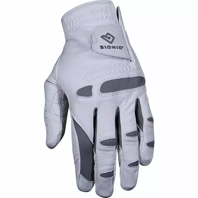 Bionic Performance Pro Grip Mens Premium Cabretta Leather Golf Glove -10% Off 2+