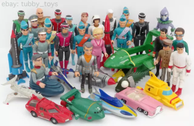 Thunderbirds, Captain Scarlet, Stingray, Joe 90 Toys & Action Figures Selection