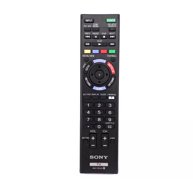 New RM-YD103 For Sony LCD TV Remote Control RM-YD102 KDL-40W590B KDL-40W600B