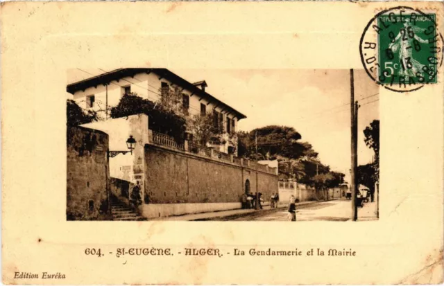 CPA AK SAINT-EUGENE ALGER - La Gendarmerie et la Mairie ALGERIE (1291682)
