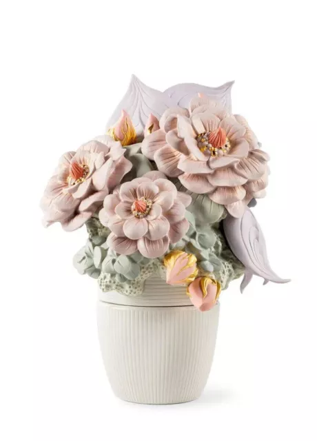 Vase À Fleurs Lladro 01009696 (Rose) Neuf