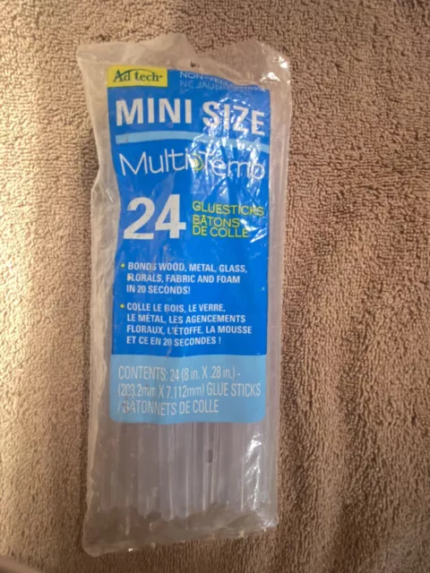 Multi-Temp Glue Sticks -7/16X10 24/Pkg