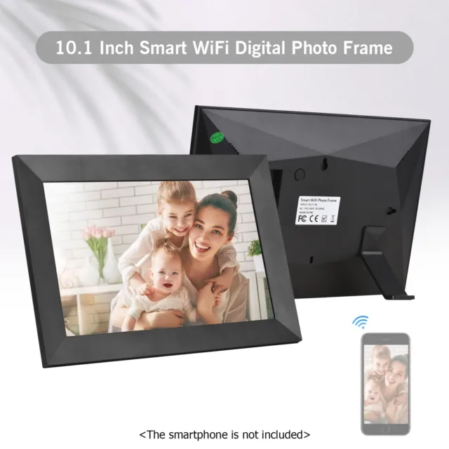 Andoer 10.1 Inch Smart WiFi Photo Frame Digital Picture Frame Auto Rotation O0W8