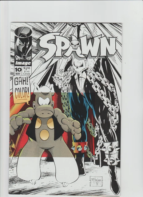 Spawn #10 Image (1993) Todd McFarlane Dave Sim, Cerebus SUPERMAN CAMEO
