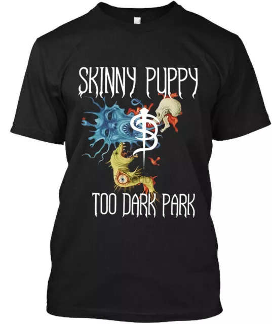 NWT Skinny Puppy Too Dark Park Canadian Industrial Music Group T-SHIRT S-4XL