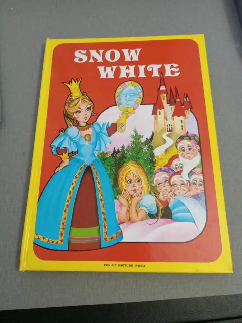 Snow White Pop Up Picture Story Book 1984 Brown Watson Hardcover