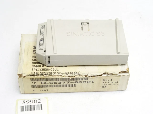 Siemens Simatic S5 Memory Submodule 6ES5377-0AA21 / Neuf Emballage D'Origine
