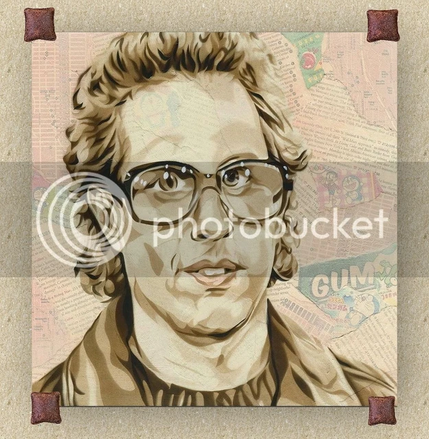 Seinfeld in Glass Portrait Limited Poster Archival Print Art 12x12