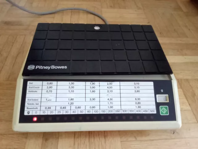 PITNEY BOWES Mod. 5022 Porto Briefwaage Waage elektrisch frankieren Sammler RAR