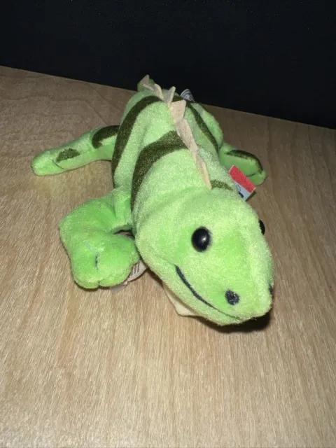 Coca Cola International - Paco The Iguana (Mexico) Plush Beanie 1998