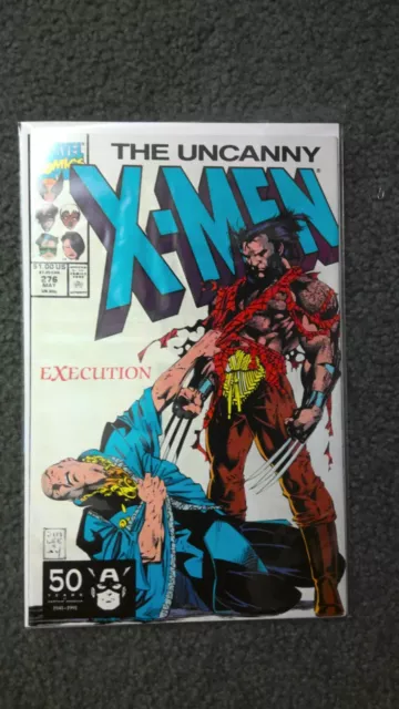 Uncanny X-Men #276  Chris Claremont Jim Lee Marvel Comics