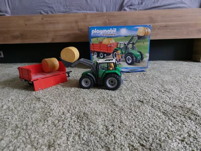 Playmobil 6130 Traktor mit Anhänger