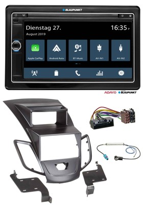 KENWOOD DAB USB Bluetooth 2din mp3 autoradio per Ford Fiesta 10-13 Nero 
