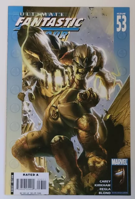 Ultimate Fantastic Four  #53 (Marvel 2008 Series)Nos Est~9.4+Nm Grade Mike Carey