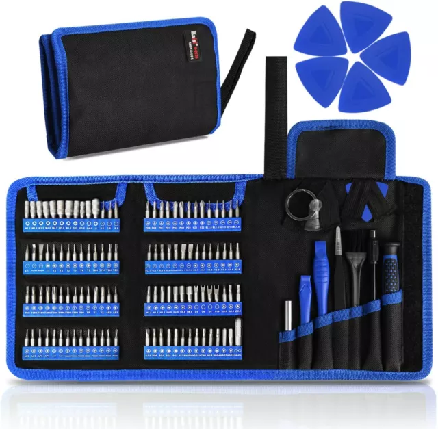 126 in 1 Precision Screwdriver Set with111 Bits Magnetic Driver Kit Professional