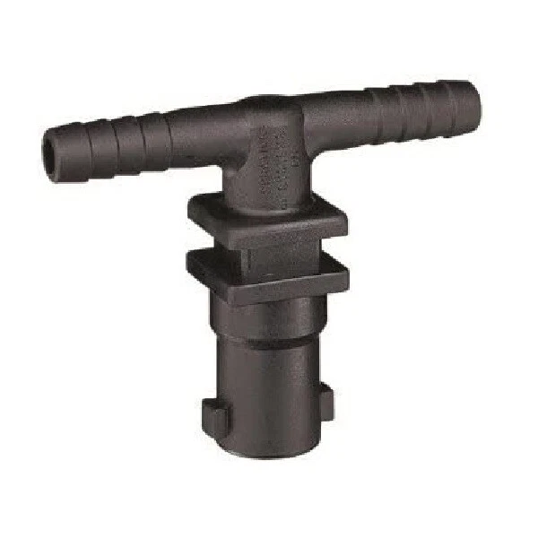 10 of Quick Nozzle Body Elbow Double Hose Barb For 1/2" ID Hose 125 Max PSI