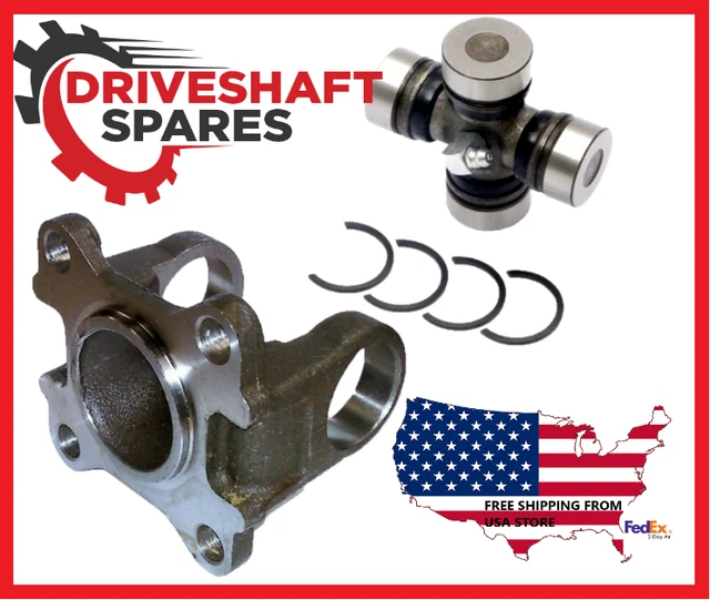 FLANGE YOKE FOR Toyota 4Runner Tundra 3731535040 + UJOINT EUR