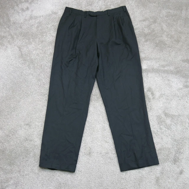 Ralph Lauren Mens Super Stretch Classic Chino Pants Mid Rise Black W36XL32