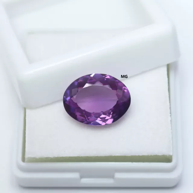 Brésilien Violet Kunzite 8.95 CT Ovale Naturel non Chauffé à Facettes Vrac Gemme