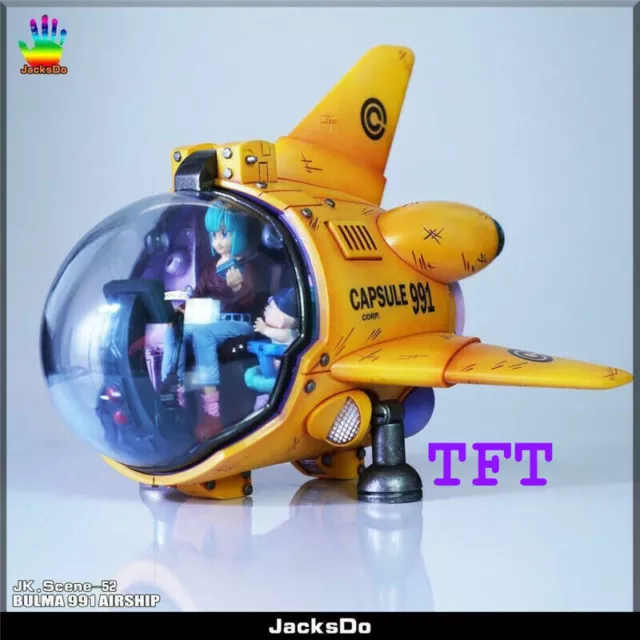 JacksDo Dragon Ball DBZ Bulma Capsule 991 Airship Resin GK Model No Figure Doll