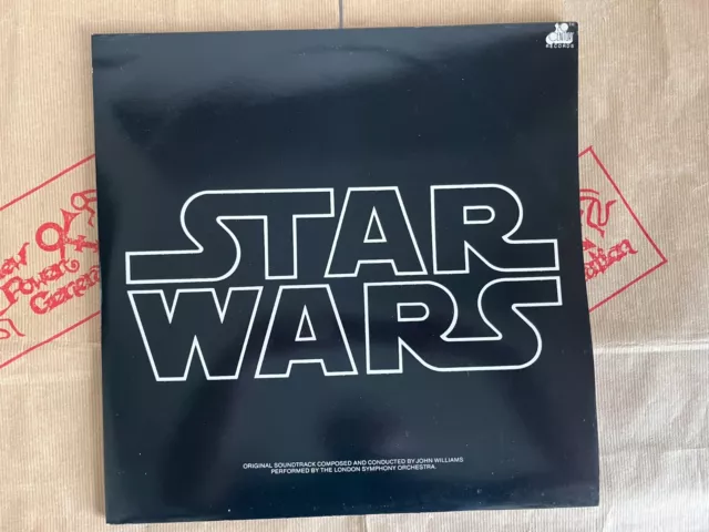 John Williams  LSO  STAR WARS OST Red Vinyl LP   1977 2nd UK Press NEW/Old Stock
