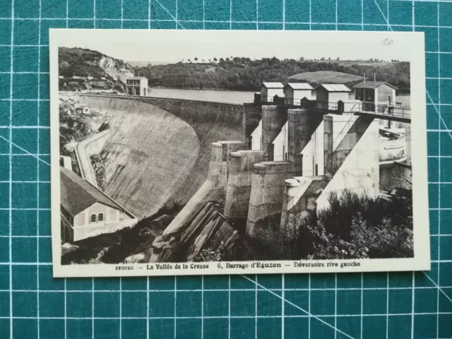 Xf108 CPA Circa 1920 Valley Of La Hollow - Déversoir Dam D'Éguzon