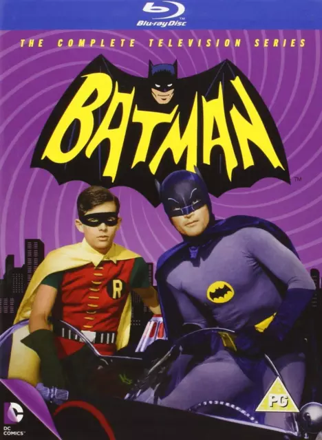 Batman Complete Original T.v Series Season 1-3 Blu Ray Boxset 1966-1968