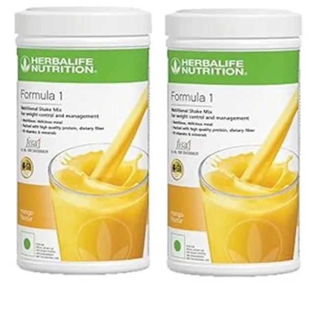 Formula 1 Nutrition Shake Mix Mango Flavour for Weight Management Plant-Based 2N