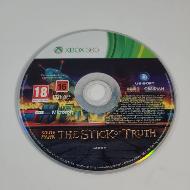 *Disc Only* South Park The Stick of Truth Xbox 360 Action Video Game PAL