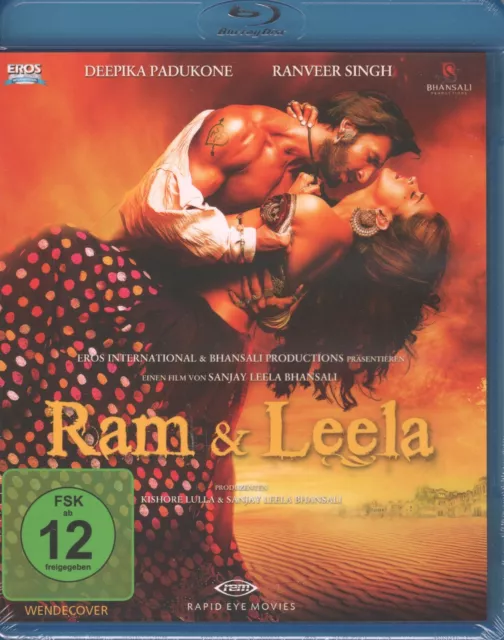 RAM & LEELA - Bollywood Film Blu-ray mit Deepika Padukone und Ranveer Singh