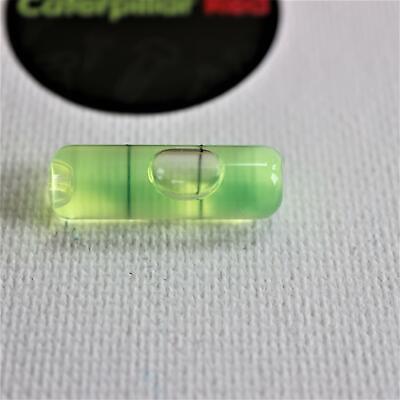 35 mm x 10mm De Rechange de niveau Fiole en verre bulle Transparent niveau à bulle précis avec pointe 