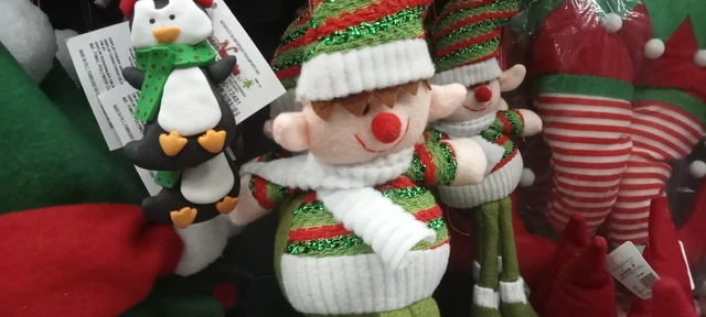 Peluche Elfo Di Natale