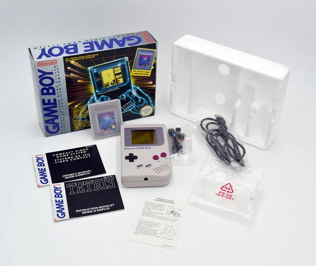 Nintendo Gameboy Fat Pack Tetris Dgm-01 Complet Tbe