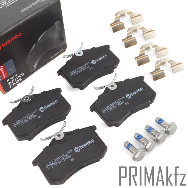 Brembo K61073 Kit & Fit Frein Arrière - Qualité OE Pour Peugeot