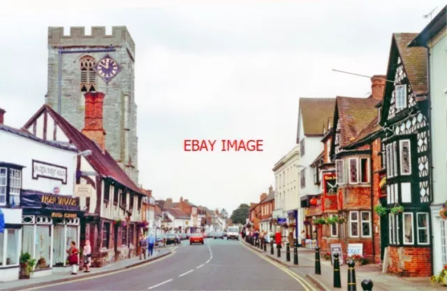 Photo  Warwickshire Henley-In-Arden High Street 1994 View South