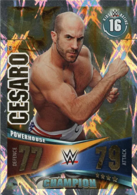 2014 Topps Slam Attax Rivals - CESARO champion card #6