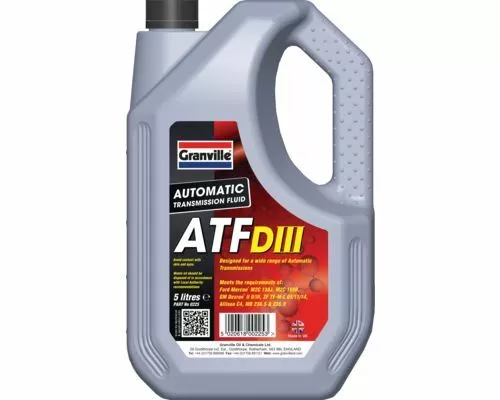 Granville Synthetic ATF Dexron III 3 Automatic Transmission Fluid 5 Litre 5L GM