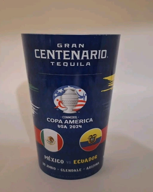 COPA AMERICA 2024 Mexico VS Ecuador Arizona Centenario Tequila Plastic