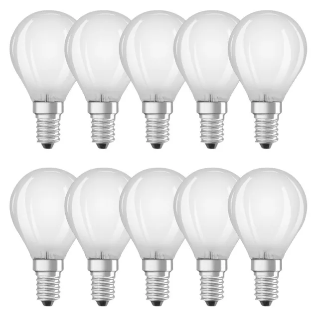 10 x Bellalux LED Filament Tropfen 2,5W = 25W E14 matt 250lm warmweiß > UVP 29€