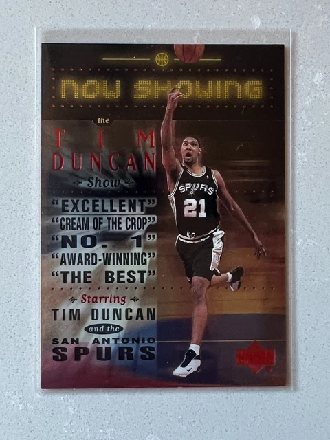 1999-00 Upper Deck Tim Duncan Now Showing #NS24 San Antonio Spurs