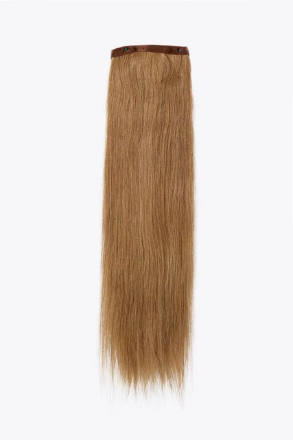 Cabello humano liso de cola de caballo 24" 130g #10