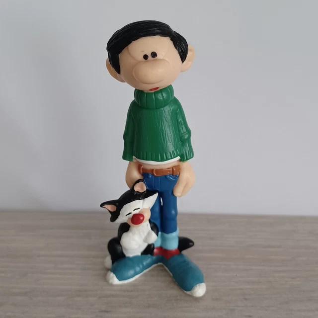 FIGURINE RESINE GASTON LAGAFFE TROMONE GEANT
