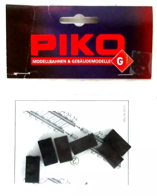 PIKO 35292 INSULATED TRACK RAIL JOINER Pack of 6 New i