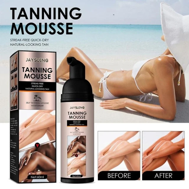 Espuma bronceada rápida cara autobronceadora de larga duración autobronceadora portátil