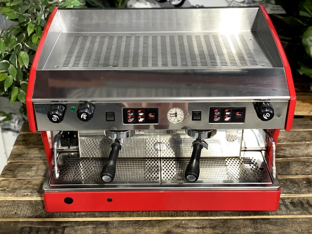 Wega Atlas Evd 2 Gruppo Rossa Macchina Caffe' Espresso Commerciale Cafe... 12