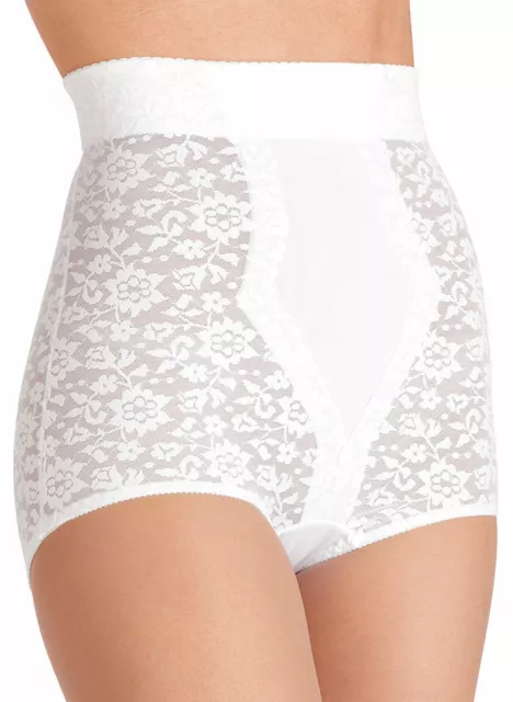 NEW ShaperQueen 102C High-Waisted Snap Crotch Shaper Panty (White