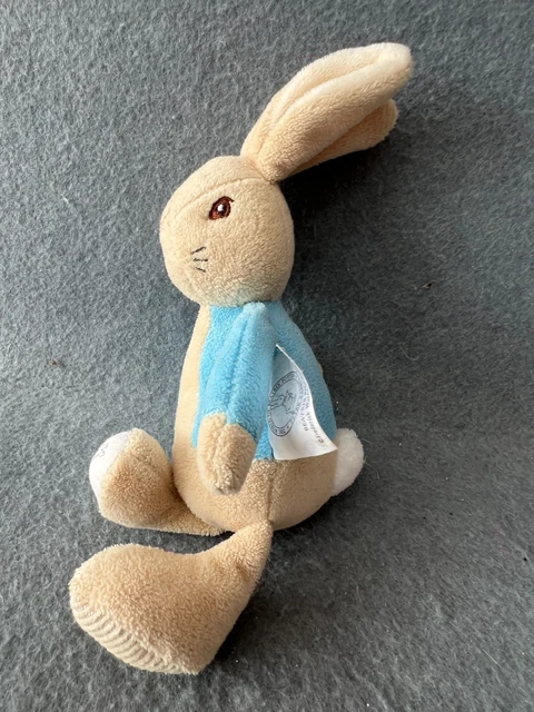 Peter Rabbit Ideas RAINBOW DESIGNS PETER Rabbit Baby Rattle Plush Soft Toy Blue Jacket 8 ...