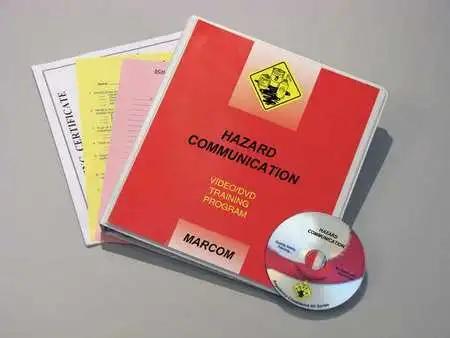 MARCOM V0001659SO Training DVD,Hazard Communication