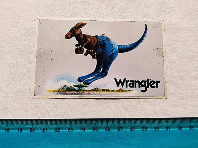 Wrangler hot sale jeans sticker
