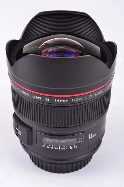 Canon EF 14mm f/2.8 L II USM Wide Angle Prime Digital Camera Lens #T78681